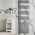 Redroom Omnia Titane 1161x496mm Towel Radiator Right Hand