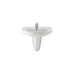 Roca Laura Wall-Hung Basin 560 x 460mm 1 Taphole