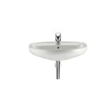 Roca Laura 560mm 1 Hole Basin & Semi Pedestal