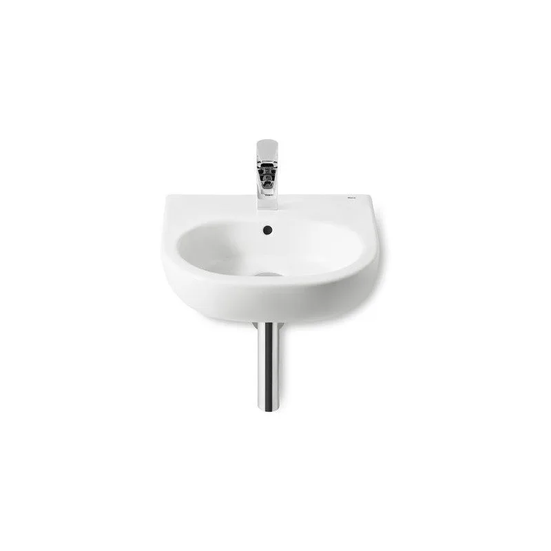 Roca Meridian-N Wall-Hung Cloakroom Basin 450 x 420mm 1 Taphole