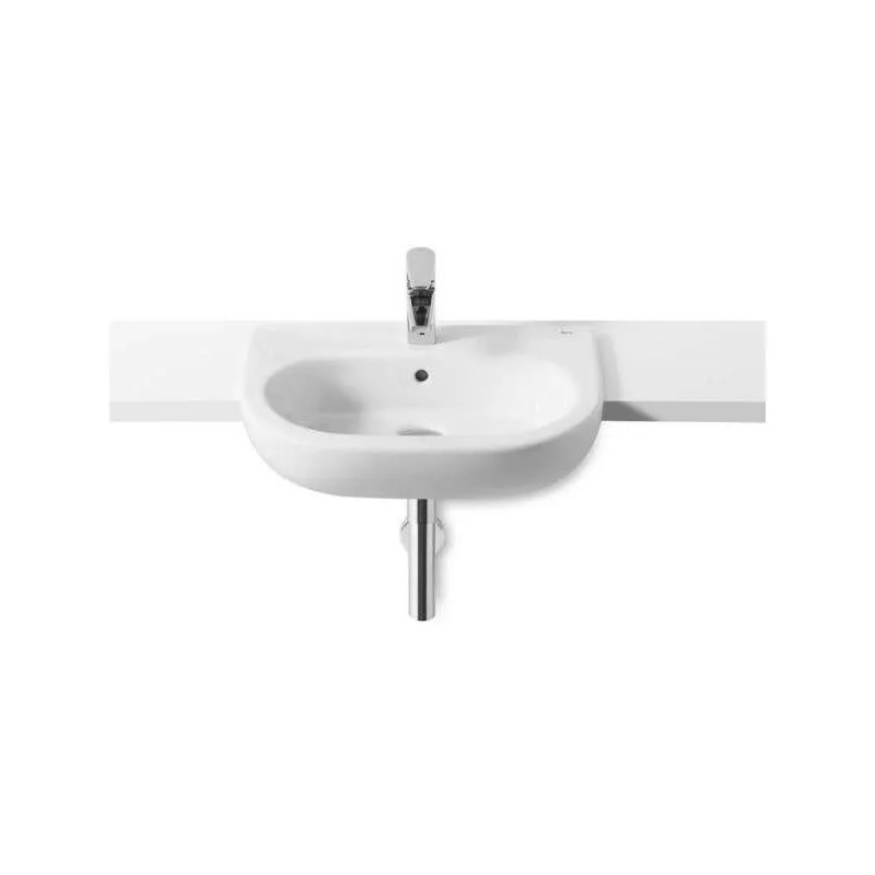 Roca Meridian-N Semi-Recessed Basin 550 x 420mm 1 Taphole