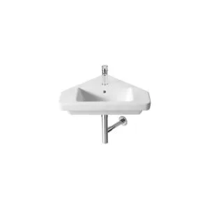 Roca Dama-N Corner Basin 650 x 565mm 1 Taphole