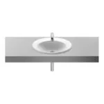 Roca Java In Countertop Basin 560 x 475mm 1 Taphole