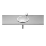 Roca Foro In Countertop Basin 400mm Diameter 0 Tapholes