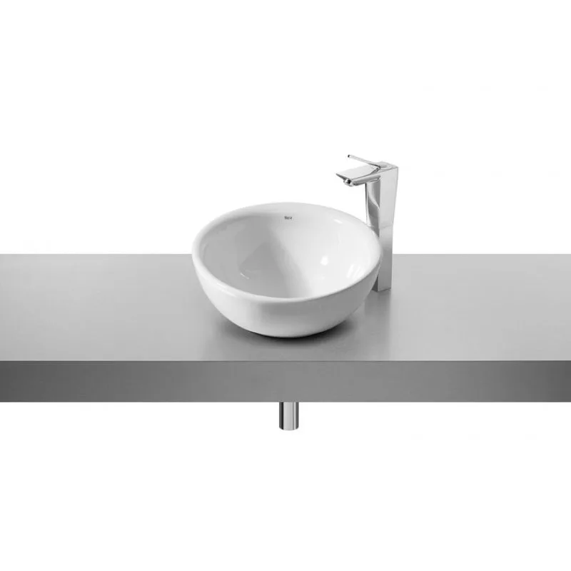 Roca Bol On-Countertop Basin 42cm No Tapholes White