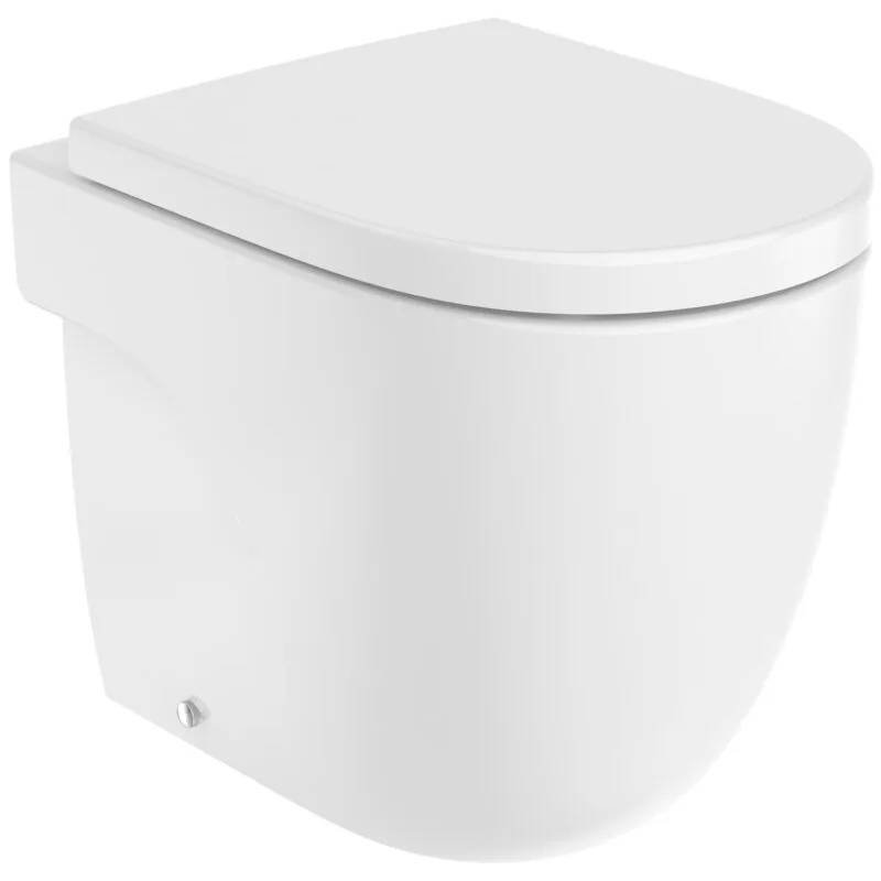 Roca Meridian-N Floorstanding Back To Wall Rimless WC Pan