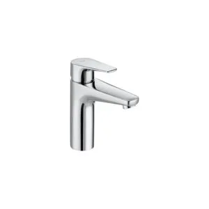 Roca Atlas Medium Height Smooth Body Basin Mixer