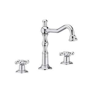 Roca Carmen 3 Hole Deck Mounted Basin Mixer