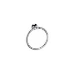 Roca Hotels Towel Ring Chrome