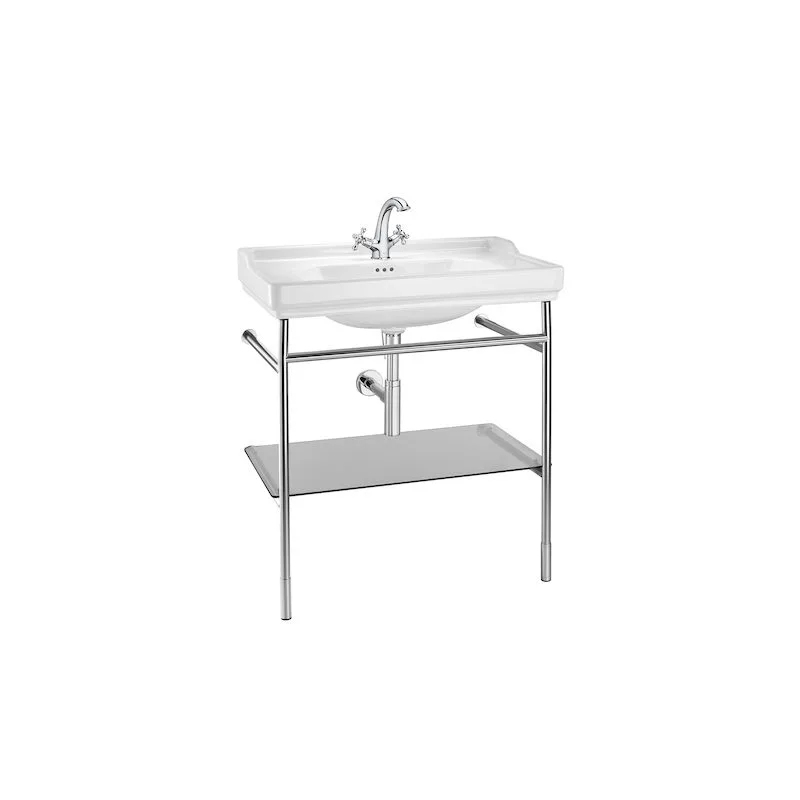 Roca Carmen 800mm Base Unit with Shelf & Basin