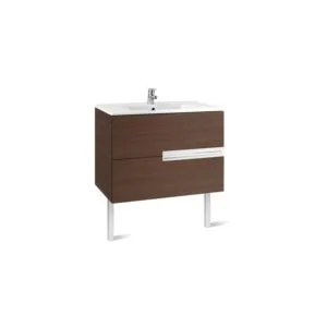 Roca Victoria-N Unik 1000mm 2 Drawer Unit & Basin Wenge