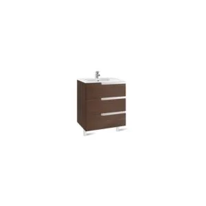 Roca Victoria-N Unik 600mm 3 Drawer Unit & Basin Grey