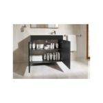 Roca Debba Compact Unik 800mm 2 Drawer Base Unit & Basin Wenge