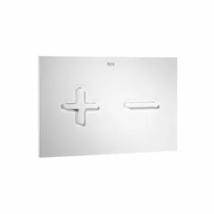 Roca PL6 Dual Flush Operating Plate White