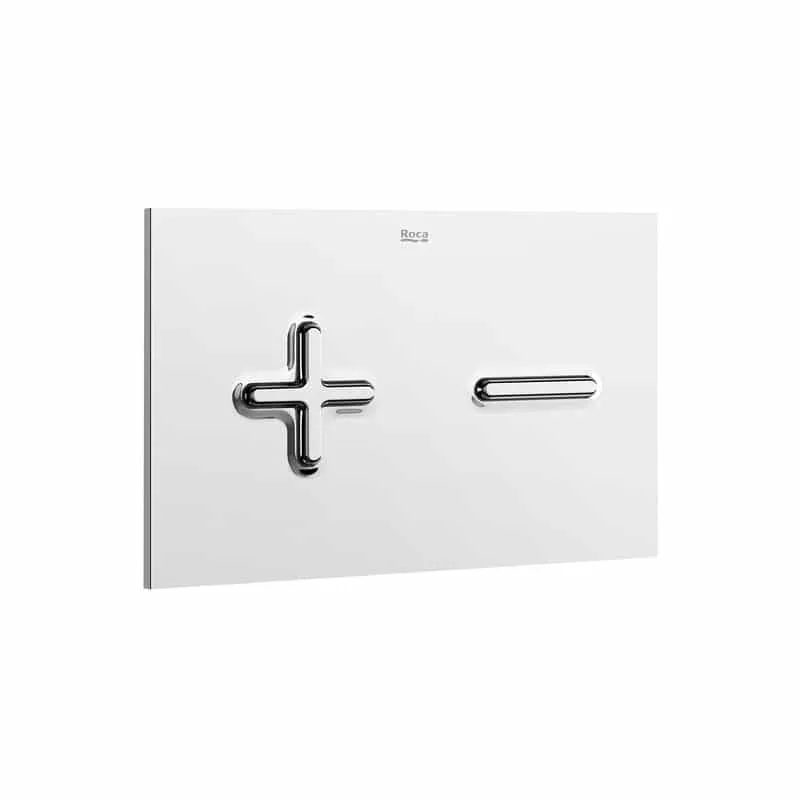 Roca PL6 Dual Flush Operating Plate Chrome