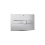 Roca PL2 Dual Flush Operating Plate Matt Chrome