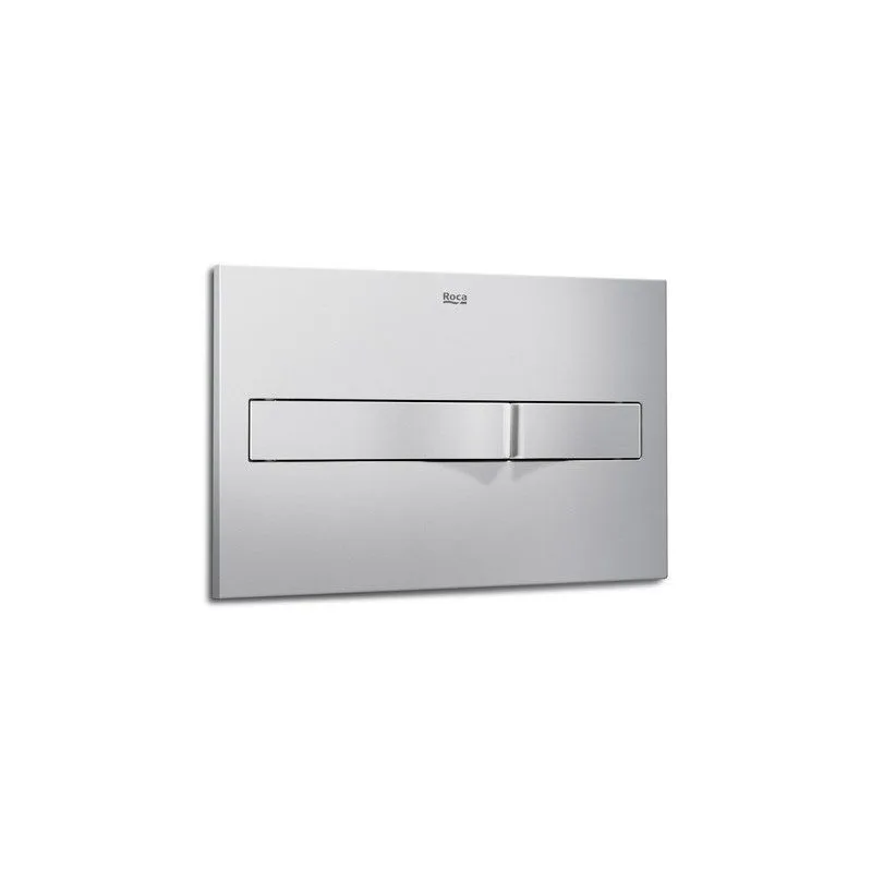 Roca PL2 Dual Flush Operating Plate Matt Chrome