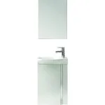 Royo Elegance Wall Hung Cloakroom Unit Pack White