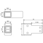 Scudo S8 Brass Joining Piece