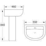 Scudo Deia / Belini Full Pedestal