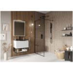 Scudo S8 Grid Glass Wetroom Screen 900mm