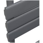 Scudo Life Anthracite Towel Radiator 450 x 1600mm