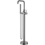 Scudo Core Freestanding Bath Shower Mixer Tap Gunmetal