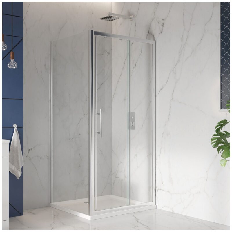 Scudo S8 1100mm Sliding Shower Door