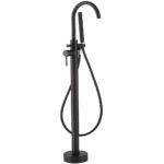 Synergy Tec Studio G Black Freestanding Bath Shower Mixer