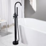 Synergy Tec Studio G Black Freestanding Bath Shower Mixer