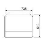 Twyford Endurance 750mm Bath End Panel Twin Skin