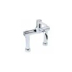 Twyford Sola Thermostatic Deck Surgeons Mixer Lever Tap, Detachable Spout