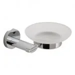 Vado Kovera Frosted Glass Soap Dish & Holder