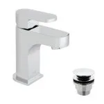 Vado Life Mini Mono Basin Mixer with Universal Waste