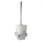 Vado Shama Toilet Brush & Frosted Glass Holder