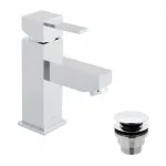 Vado Te Mono Basin Mixer with Universal Waste