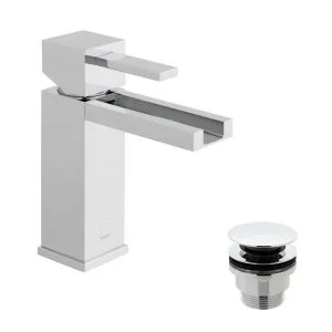 Vado Te Falls Mono Basin Mixer with Universal Waste