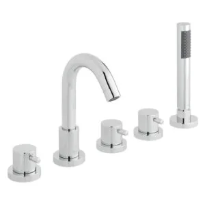 Vado Zoo 5 Hole Bath Shower Mixer