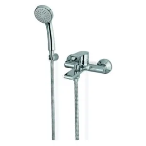 Vema Timea Wall Mounted Bath/Shower Mixer Chrome