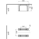 Vitra Arkitekt Urinal Divider White