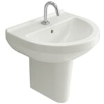 Vitra S50 55cm Cloakroom Basin 1 Tap Hole