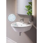 Vitra S50 1 Tap Hole 55cm Semi Recessed Basin