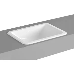 Vitra S20 Compact Countertop Basin 50cm Square No Taphole