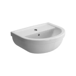 Vitra Milton 1 Hole Cloakroom Washbasin 45cm