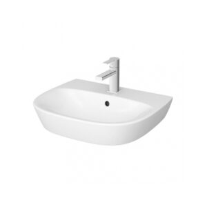 Vitra Zentrum Wall Hung Basin 550mm 1 Tap Hole