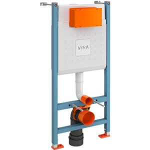 Vitra V-Fix Front Operated 3/6L Wall & Floor Fix 12cm WC Frame