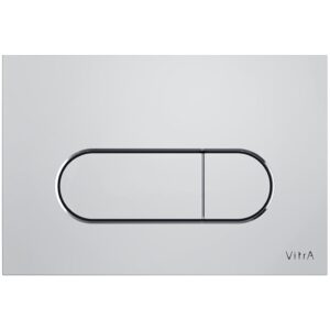 Vitra Loop Round Flush Plate Chrome