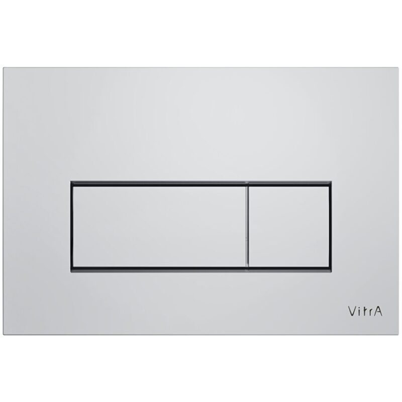 Vitra Loop Square Flush Plate Chrome