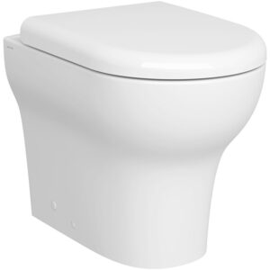 Vitra Zentrum Rimless Back To Wall Toilet Pan