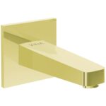 Vitra Root Square Bath Spout Gold